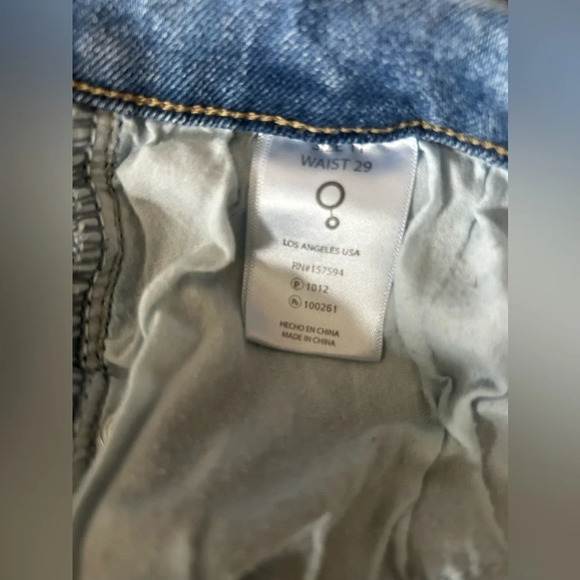 Insane Gene Straight Crop Raw Hem Jeans - Picture 11 of 12